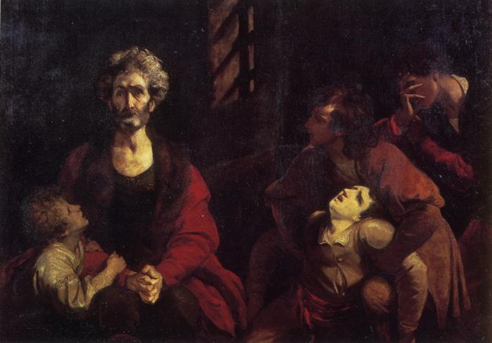 Sir Joshua Reynolds Ugolino and His Children